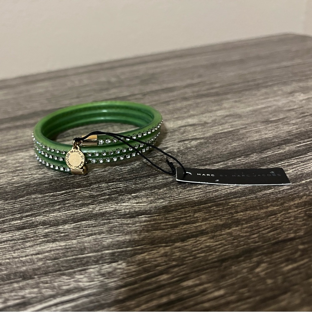 Marc Jacobs Green Bangle Bracelet
